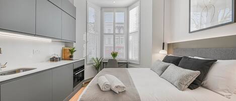 1 bedroom, iron/ironing board, free WiFi, bed sheets