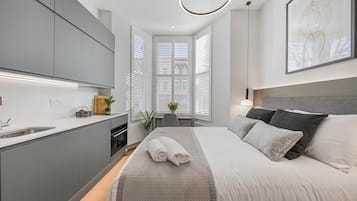 1 sovrum, strykjärn/strykbräda, gratis wi-fi och sängkläder