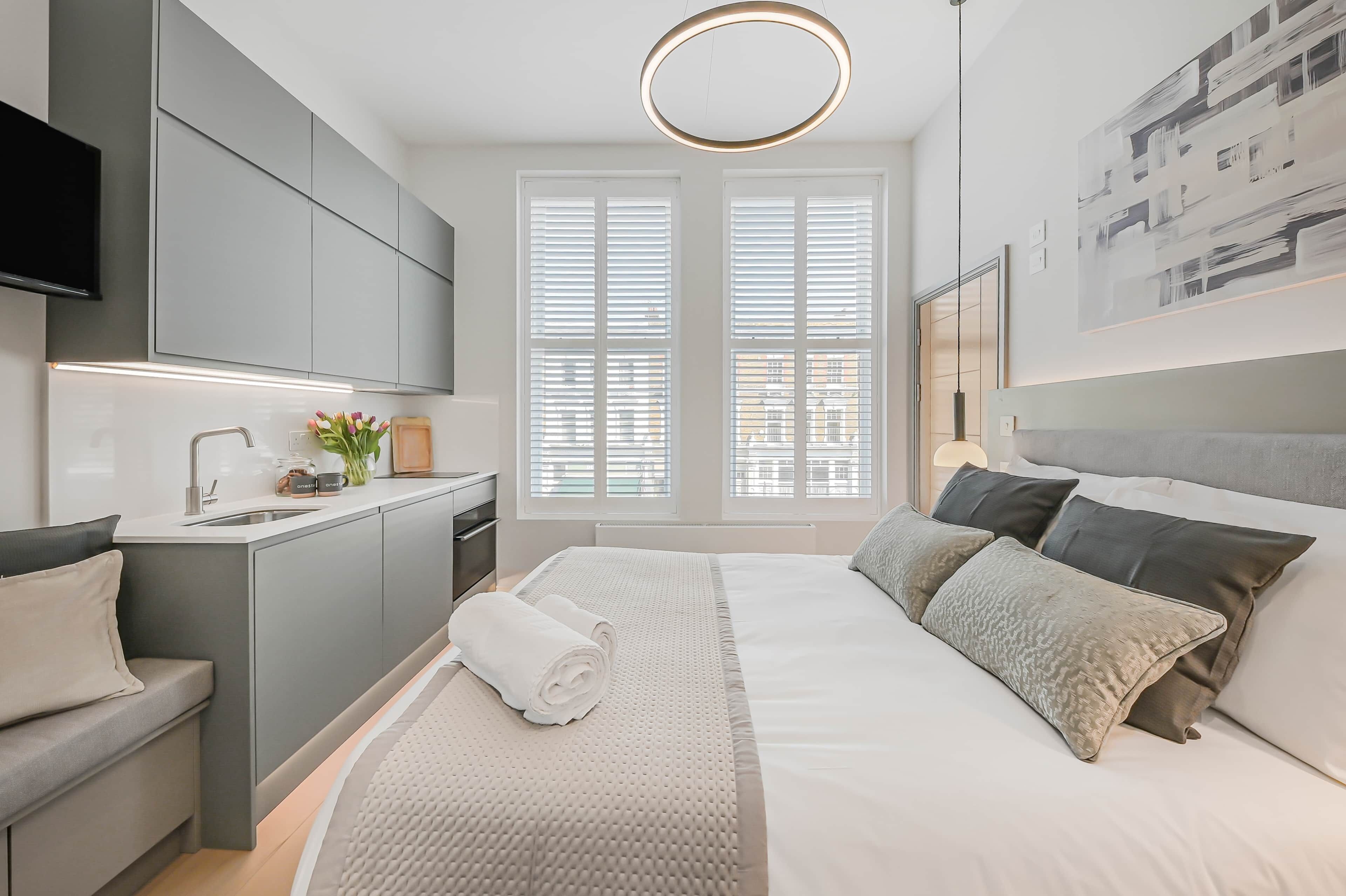 1 bedroom, iron/ironing board, free WiFi, bed sheets