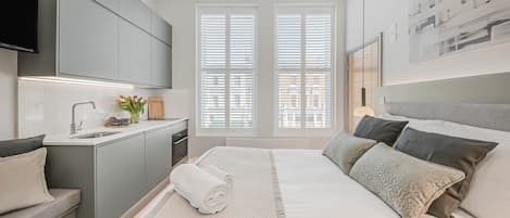 1 bedroom, iron/ironing board, free WiFi, bed sheets