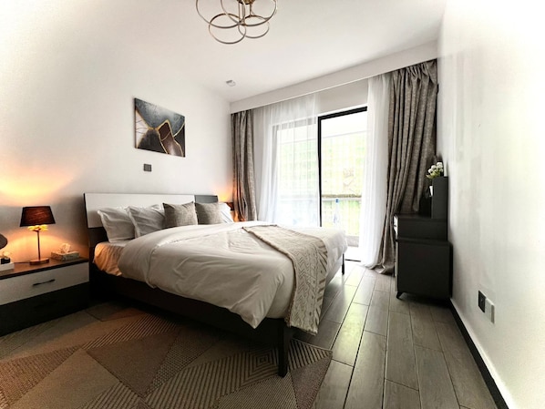 1 bedroom, iron/ironing board, WiFi, bed sheets - Cozy one bedroom apartment in Lavington,Neptune Residency (Nairobi)