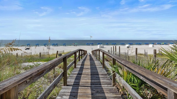 Beach nearby
