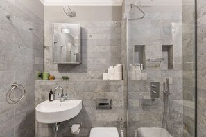 Ducha, toallas