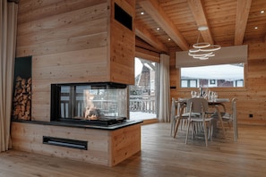 Dining - Brand-new, comfortable chalet – only 200 m from the slopes (Montgenèvre)