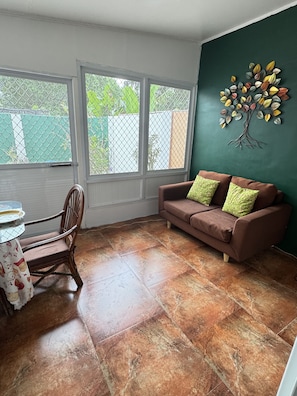 Comfort House, Multiple Beds, Pool Access, Garden View | View from room