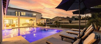 Luxury Outdoor Living: Heated Pool & Spa
