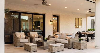 Luxury Outdoor Living: Heated Pool & Spa