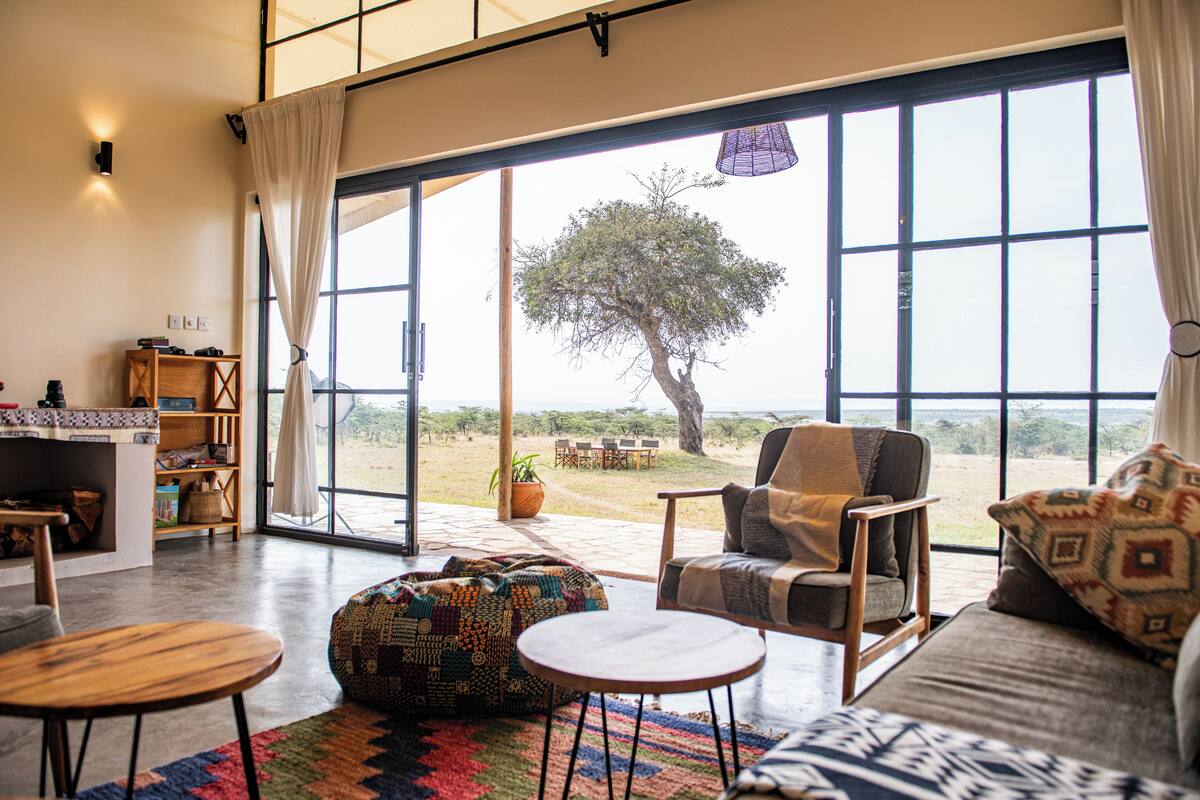 Deluxe House, Garden View | Living area