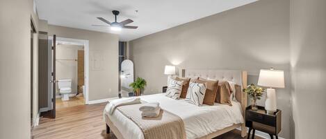 2 habitaciones, tabla de planchar con plancha y acceso a internet