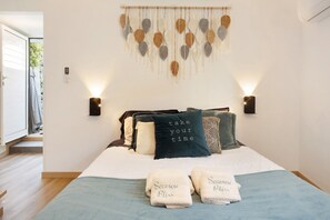 2 habitaciones, tabla de planchar con plancha, wifi y ropa de cama