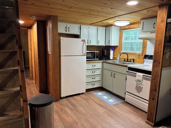 Microwave, oven, stovetop