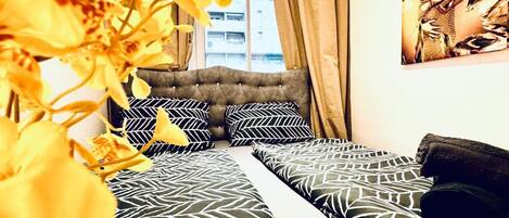 1 slaapkamer, beddengoed