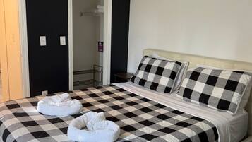 1 quarto, Wi-Fi de cortesia, roupa de cama