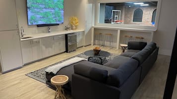 智能电视、壁炉、桌上足球、打印机