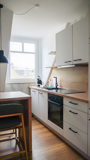 Kühlschrank, Ofen, Herdplatte, Geschirrspüler