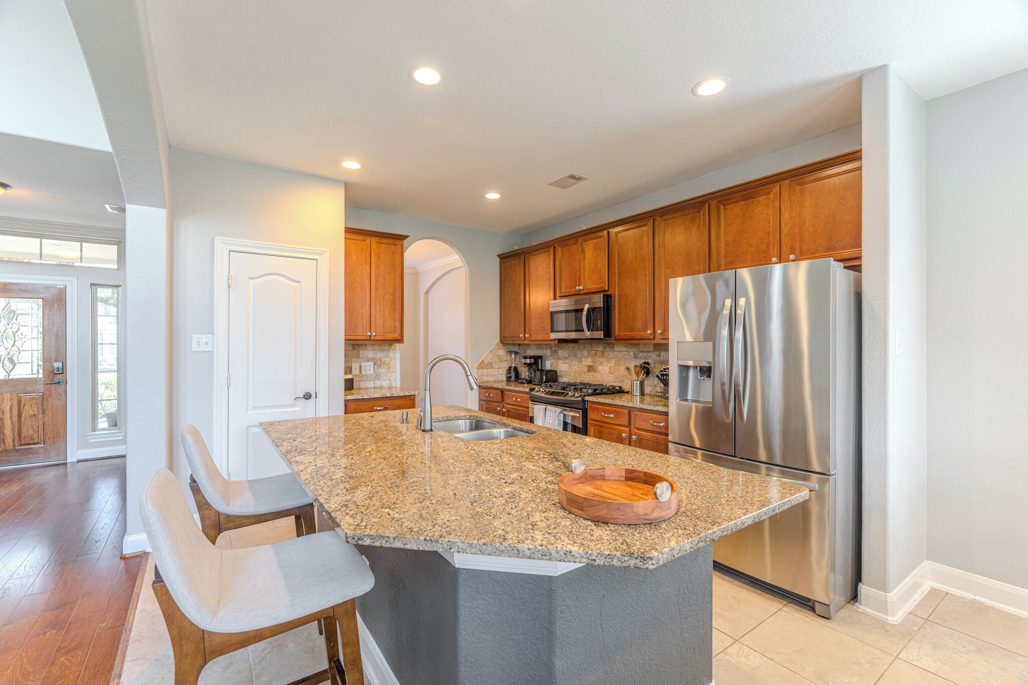 Microwave, oven, dishwasher