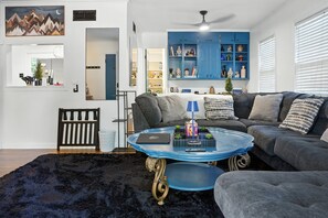 TV, books, offices