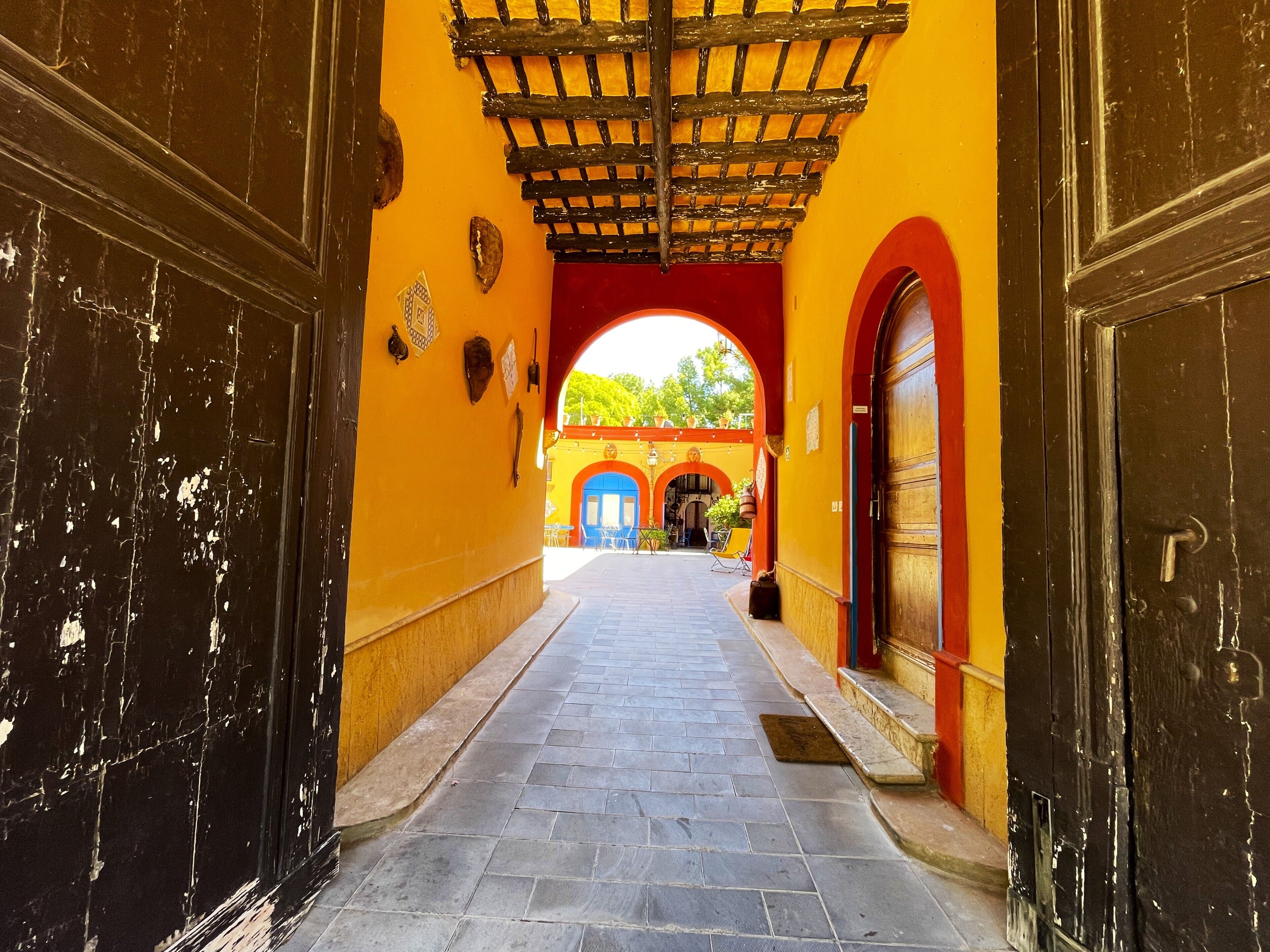 Enceinte de l’hébergement