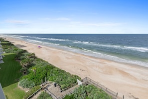 On the beach