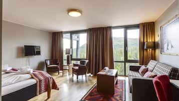 Caja de seguridad en la habitación, cortinas blackout y wifi gratis