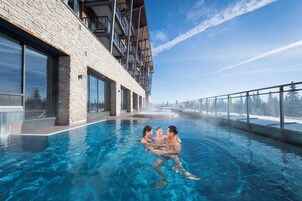 Indoor pool, outdoor pool