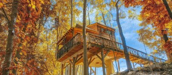 Harry Potter's Treehouse Burrow