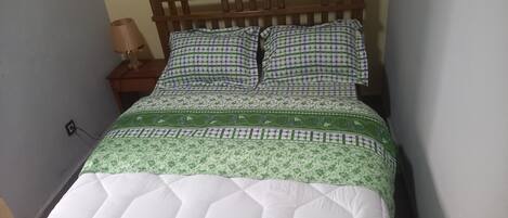 2 habitaciones y ropa de cama