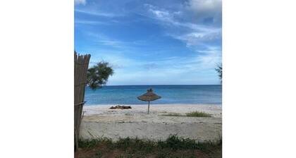 Mineral garden, sea view