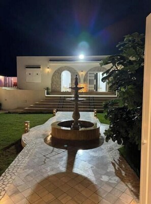 Overnattingsstedets uteområder