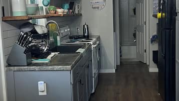 Microwave, oven, stovetop