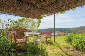 Outdoor dining - Chabannes / Malbosc Rental (Malbosc)