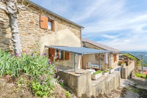 Outdoor dining - Chabannes / Malbosc Rental (Malbosc)