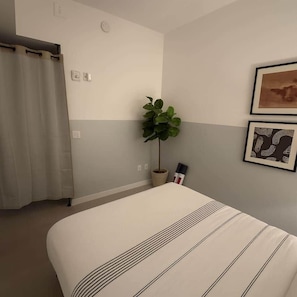2 bedrooms, in-room safe, iron/ironing board, WiFi