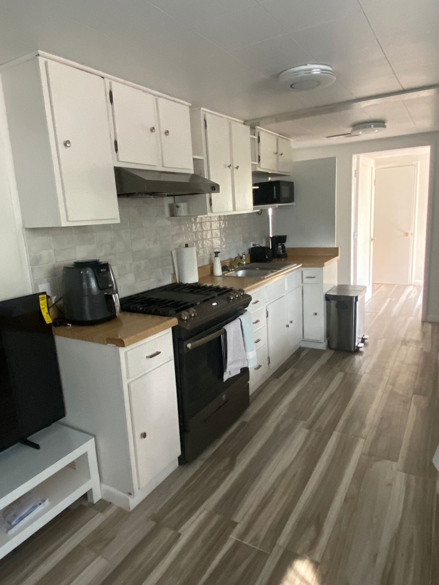 Microwave, oven, stovetop