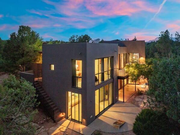 Exterior - NEW! Bella Vista Private I Spa I Game Rm I Rock View I Trail Access I Sleeps 16! (Sedona)