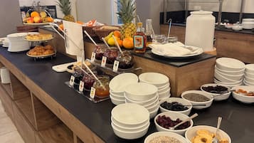 Daily buffet breakfast (EUR 20 per person)