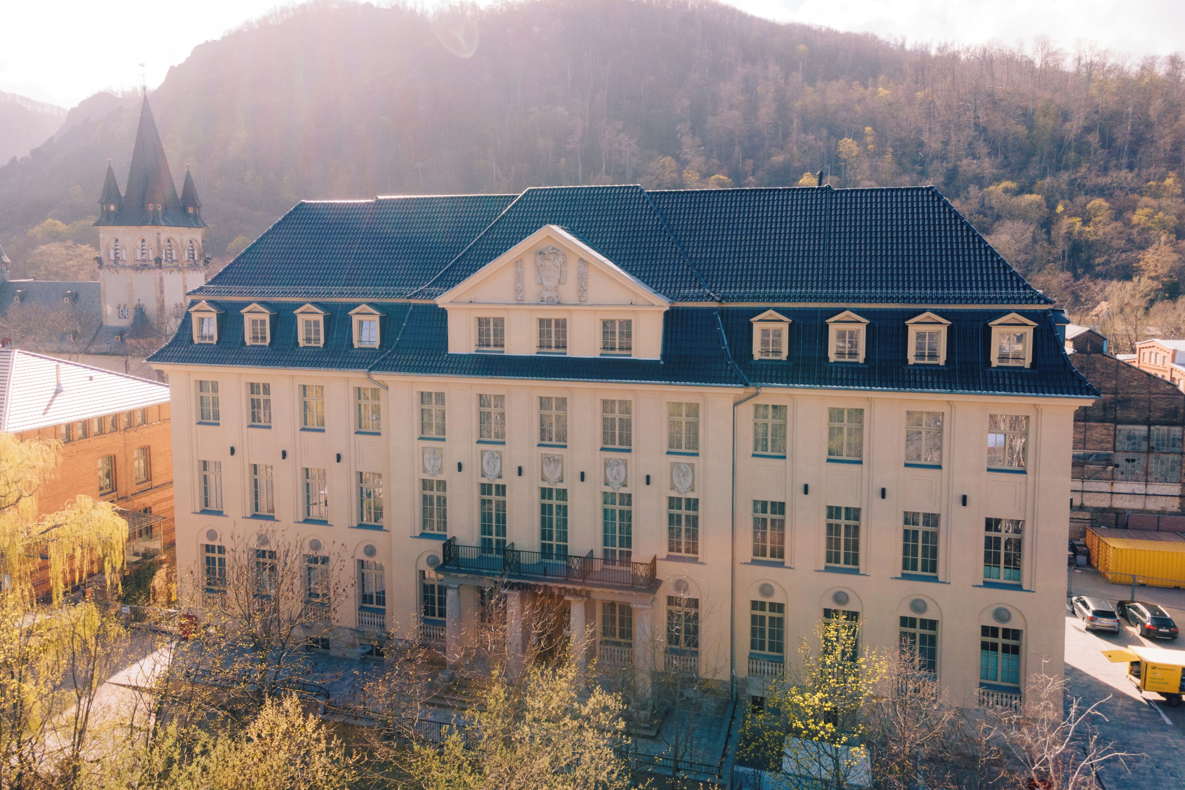 Fassade der Unterkunft