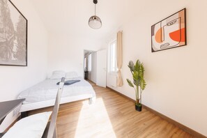 1 غرفة نوم وواي فاي مجانًا وملاءات أسرّة