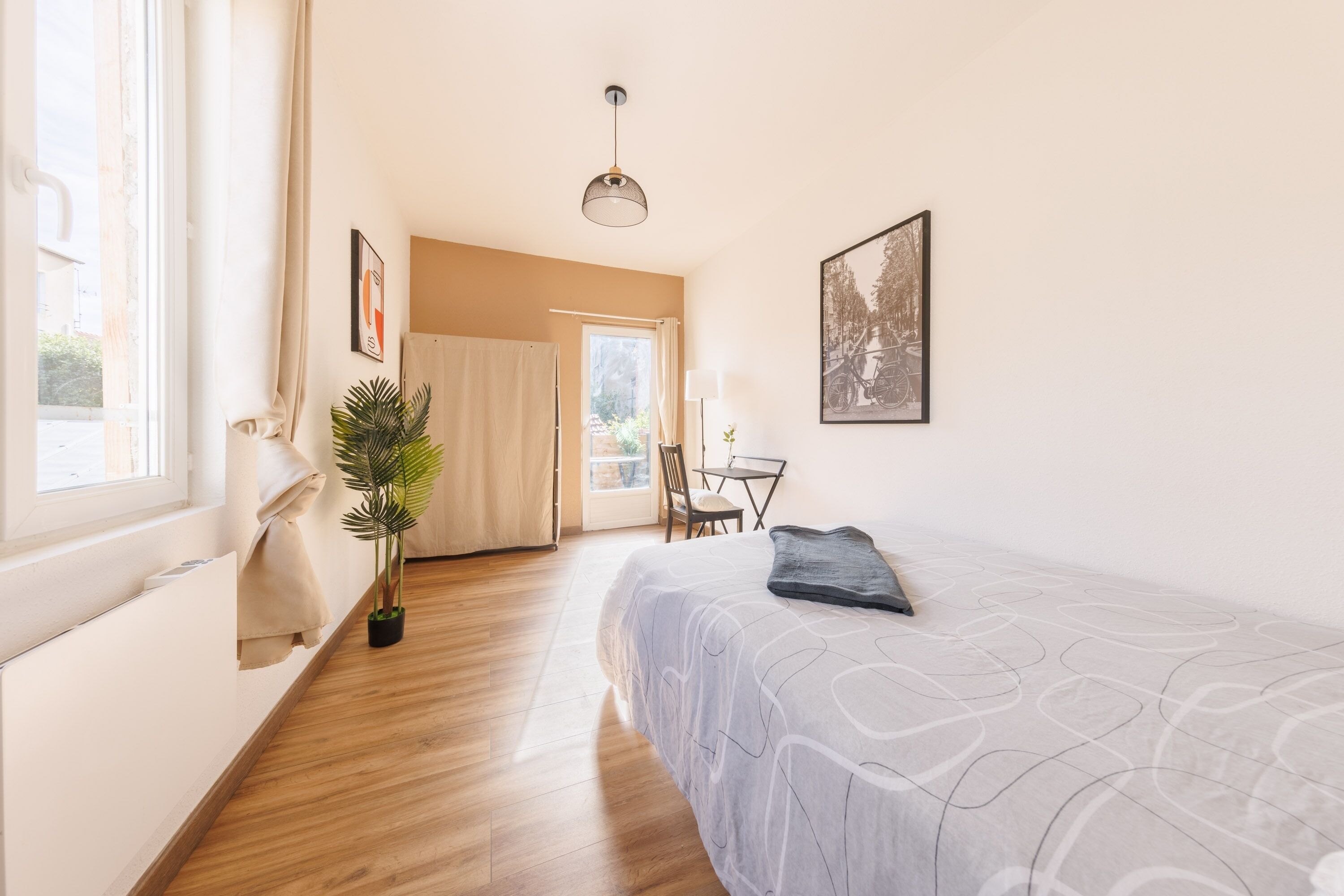 1 chambre, Wi-Fi gratuit, draps fournis