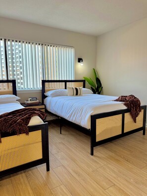 2 chambres, fer et planche à repasser, Wi-Fi, literie fournie