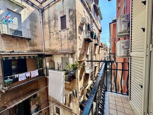 Classic Quadruple Room, City View | Balcony