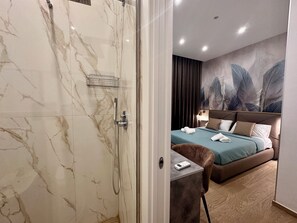Deluxe-Zimmer, Stadtblick | Badezimmer