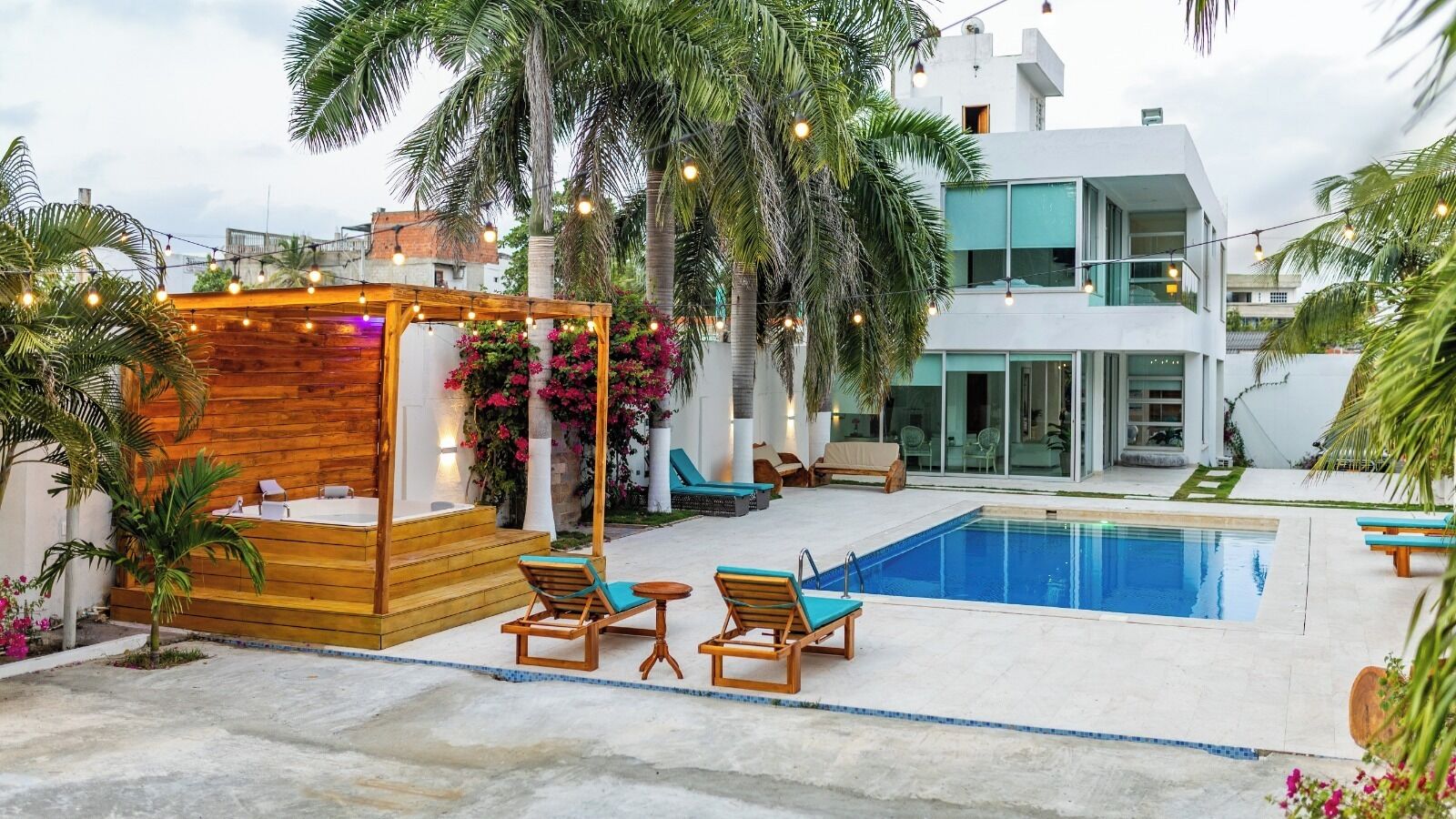 Fachada del alojamiento