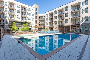 Pool - Landing | Modern Studio, Clubhouse, Pool (Denver)
