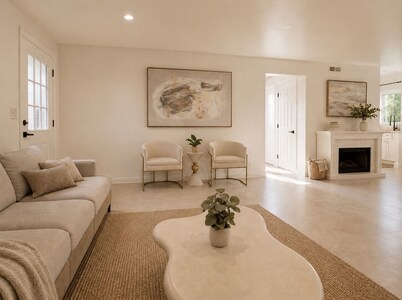 2 Acre Private Land - Peaceful 3BR Right Duplex - Single Level