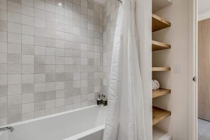 Shower, eco-friendly toiletries, hair dryer, towels -  LUXE Ski in/Ski out! Pool/Slide, Hot Tub, Electric Pass Lodge, Snowmass Village (Snowmass Village)