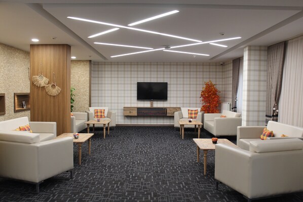 Sala de estar en el lobby