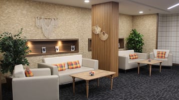 Sala de estar en el lobby