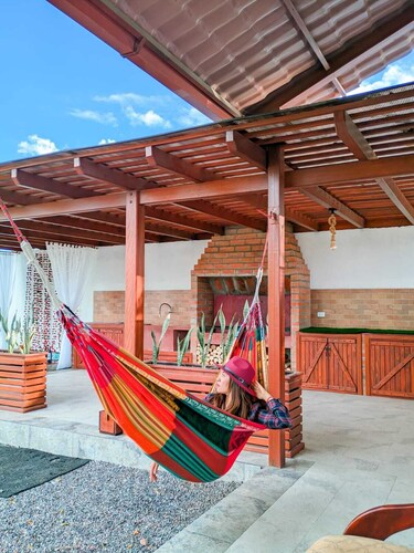 Ciela's Cabin with Jacuzzi Minigolf (pet friendly)