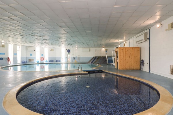 Indoor pool, outdoor pool